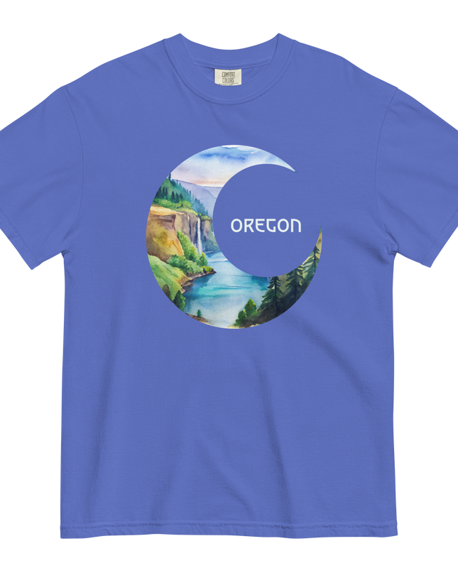 OREGON MOON- COMFORT COLORS - Unisex garment-dyed heavyweight t-shirt