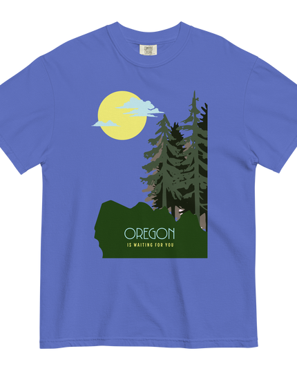 OREGON IS WAITING FOR YOU - Comfort Colors - Unisex garment-dyed heavyweight t-shirt