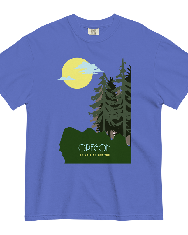 OREGON IS WAITING FOR YOU - Comfort Colors - Unisex garment-dyed heavyweight t-shirt