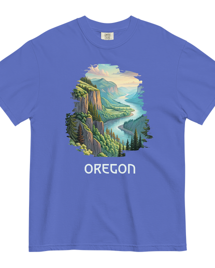 OREGON GORGE - COMFORT COLORS - Unisex garment-dyed heavyweight t-shirt