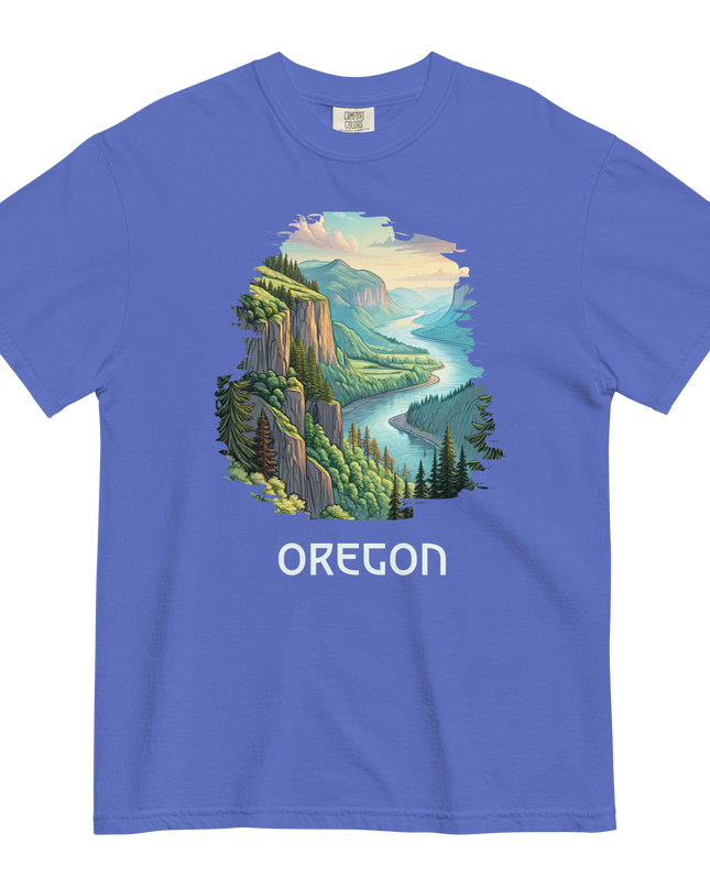 OREGON GORGE - COMFORT COLORS - Unisex garment-dyed heavyweight t-shirt