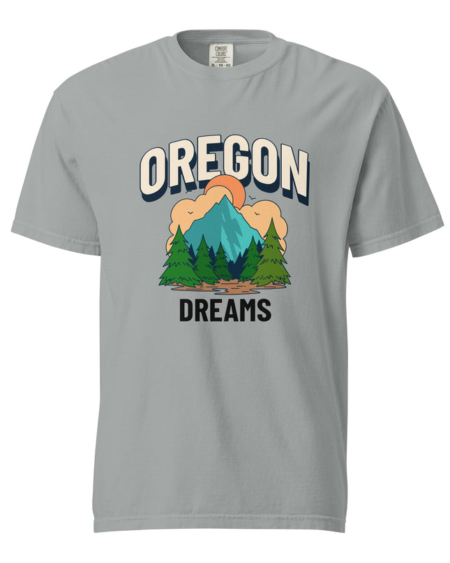 Oregon Dreams - Unisex garment-dyed heavyweight t-shirt