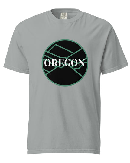 OREGON - Unisex garment-dyed heavyweight t-shirt