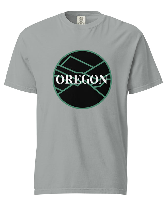 OREGON - Unisex garment-dyed heavyweight t-shirt
