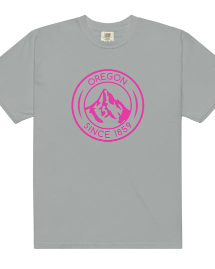 OREGON SINCE 1859 - HOT PINK - Comfort Colors - Unisex garment-dyed heavyweight t-shirt