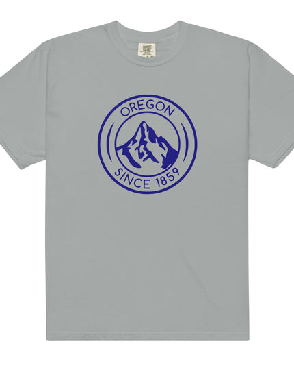 OREGON SINCE 1859 - NAVY - Comfort Colors - Unisex garment-dyed heavyweight t-shirt