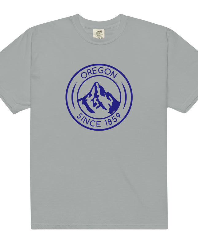 OREGON SINCE 1859 - NAVY - Comfort Colors - Unisex garment-dyed heavyweight t-shirt