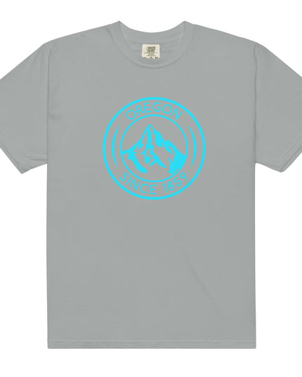 OREGON SINCE 1859 - AQUA - Comfort Colors - Unisex garment-dyed heavyweight t-shirt