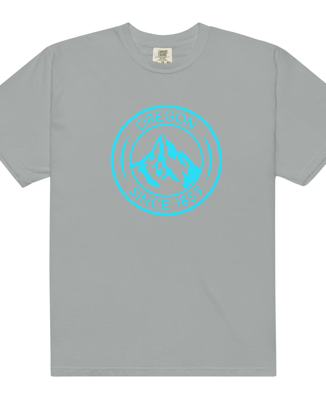 OREGON SINCE 1859 - AQUA - Comfort Colors - Unisex garment-dyed heavyweight t-shirt