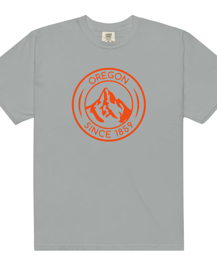 OREGON SINCE 1859 - ORANGE - Comfort Colors - Unisex garment-dyed heavyweight t-shirt