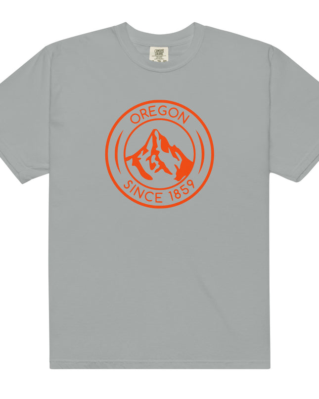 OREGON SINCE 1859 - ORANGE - Comfort Colors - Unisex garment-dyed heavyweight t-shirt