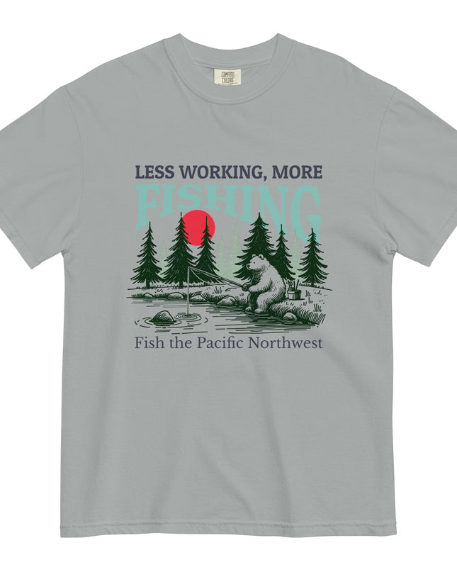 MORE FISHING - Comfort Colors - Unisex garment-dyed heavyweight t-shirt