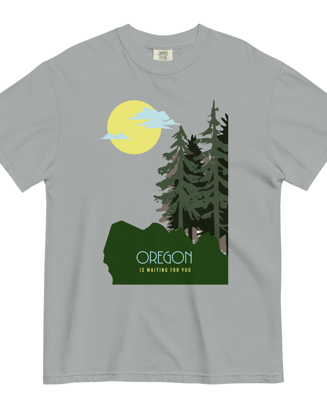 OREGON IS WAITING FOR YOU - Comfort Colors - Unisex garment-dyed heavyweight t-shirt
