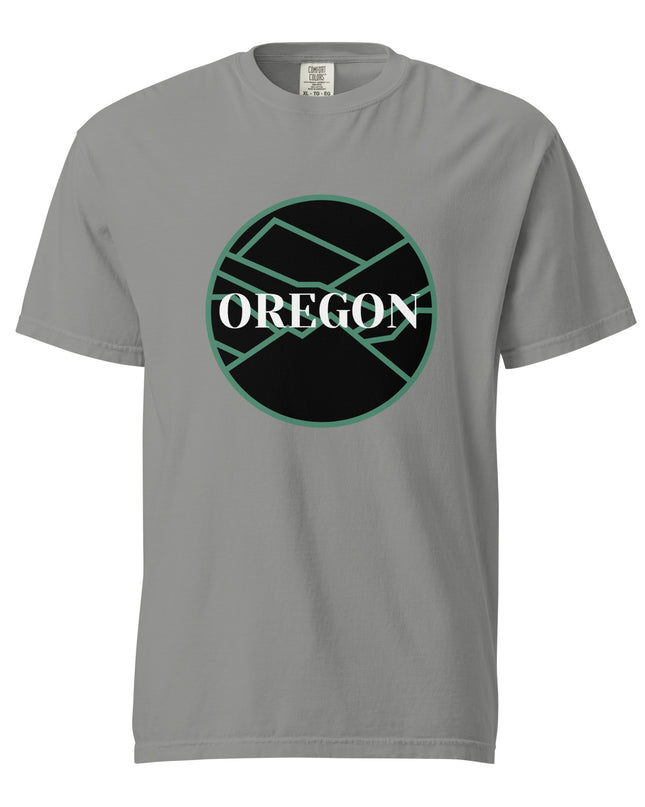 OREGON - Unisex garment-dyed heavyweight t-shirt