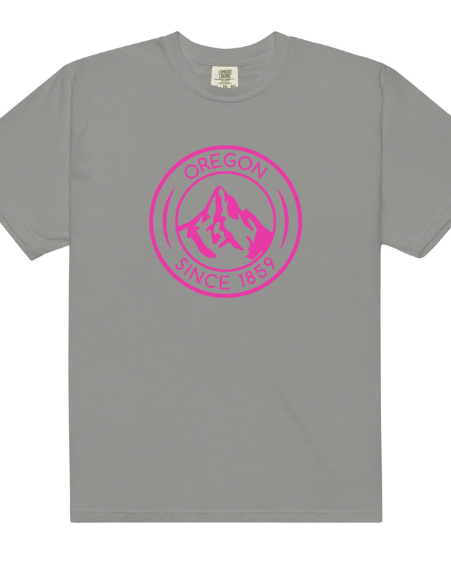 OREGON SINCE 1859 - HOT PINK - Comfort Colors - Unisex garment-dyed heavyweight t-shirt