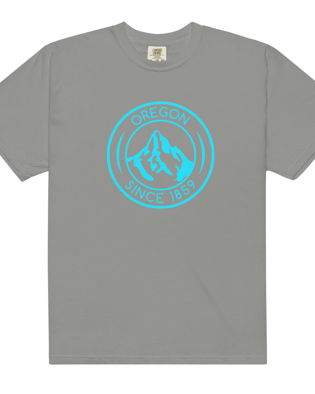 OREGON SINCE 1859 - AQUA - Comfort Colors - Unisex garment-dyed heavyweight t-shirt
