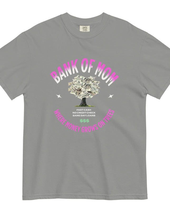 BANK OF MOM - Comfort Colors - Unisex garment-dyed heavyweight t-shirt