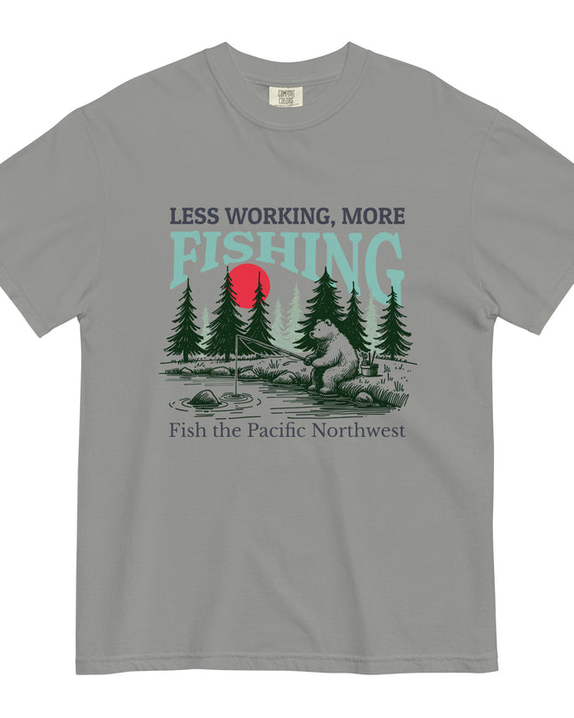 MORE FISHING - Comfort Colors - Unisex garment-dyed heavyweight t-shirt