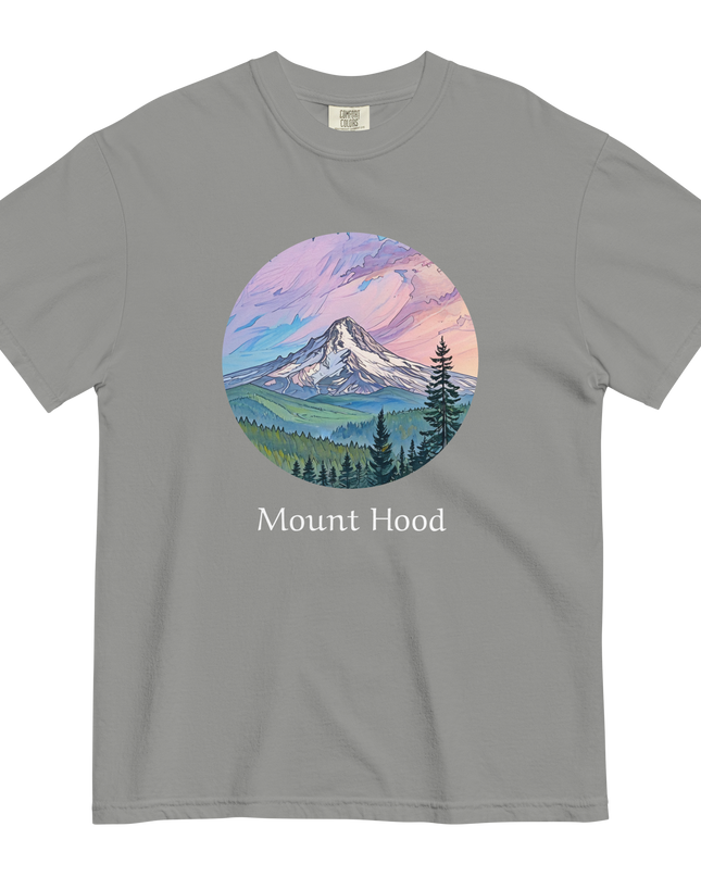 MOUNT HOOD - COMFORT COLORS - Unisex garment-dyed heavyweight t-shirt