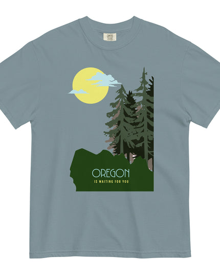 OREGON IS WAITING FOR YOU - Comfort Colors - Unisex garment-dyed heavyweight t-shirt
