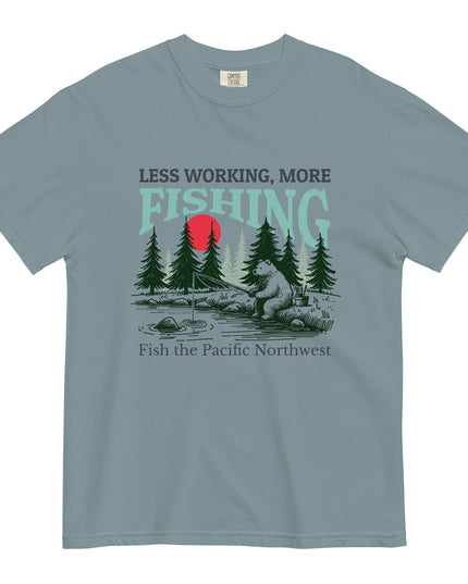 MORE FISHING - Comfort Colors - Unisex garment-dyed heavyweight t-shirt