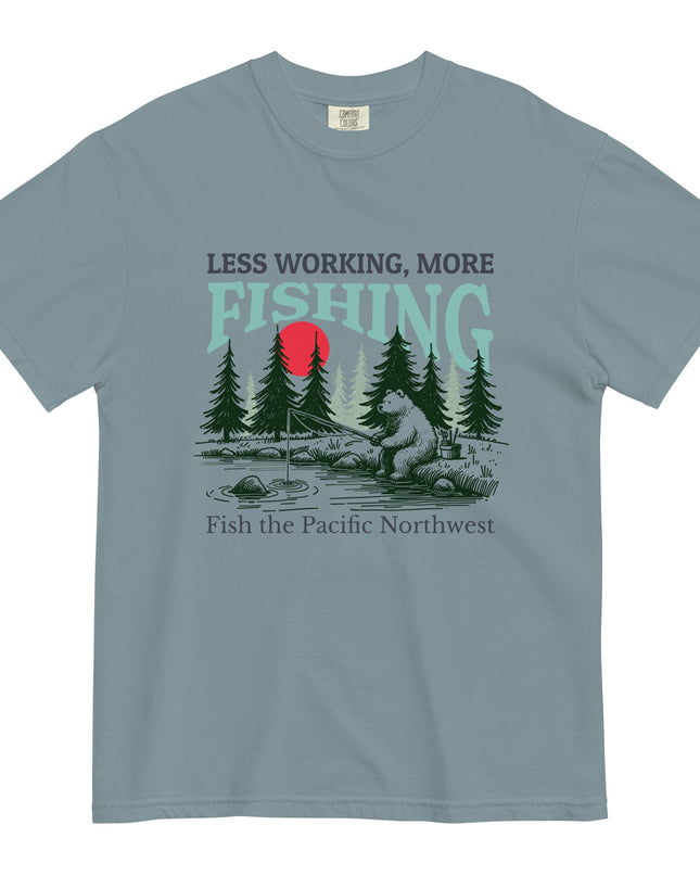 MORE FISHING - Comfort Colors - Unisex garment-dyed heavyweight t-shirt