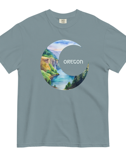 OREGON MOON- COMFORT COLORS - Unisex garment-dyed heavyweight t-shirt