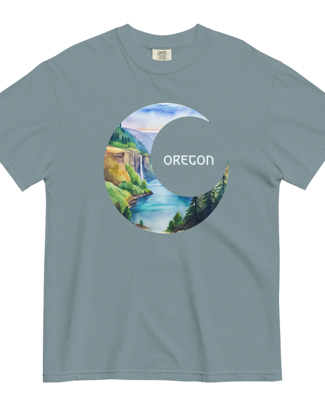 OREGON MOON- COMFORT COLORS - Unisex garment-dyed heavyweight t-shirt