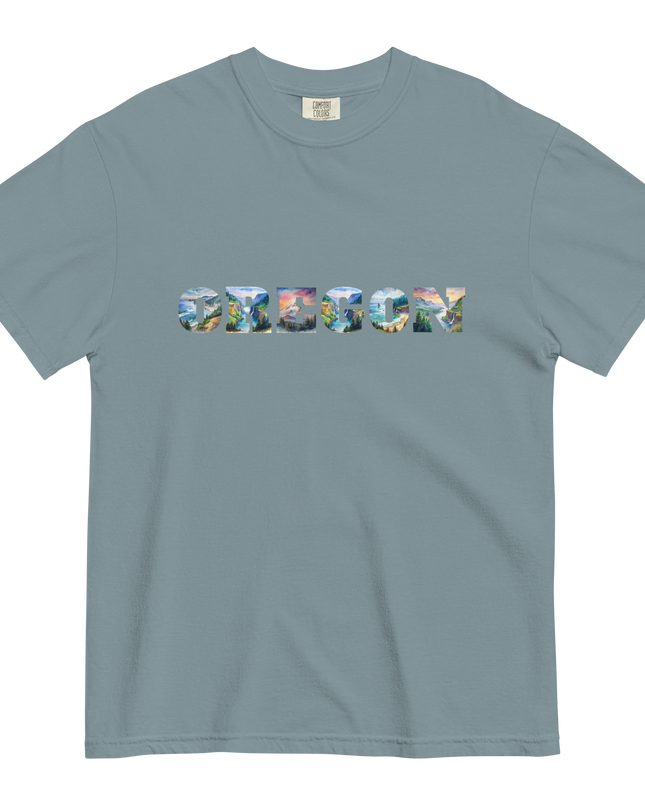 OREGON THE BEAUTIFUL - COMFORT COLORS -Unisex garment-dyed heavyweight t-shirt