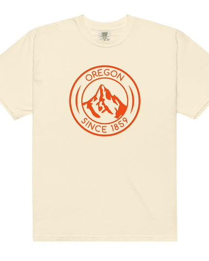 OREGON SINCE 1859 - ORANGE - Comfort Colors - Unisex garment-dyed heavyweight t-shirt