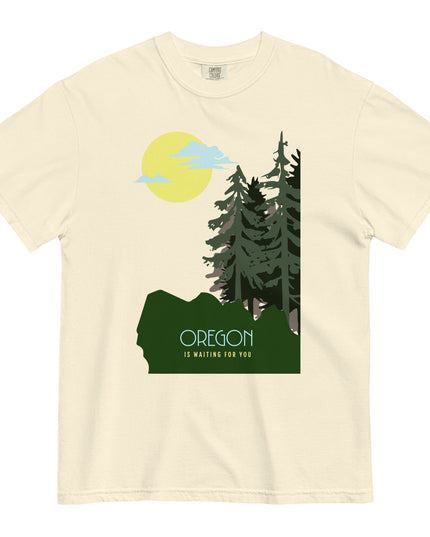 OREGON IS WAITING FOR YOU - Comfort Colors - Unisex garment-dyed heavyweight t-shirt