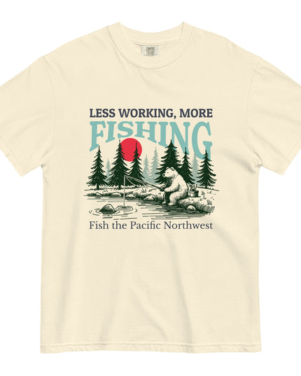 MORE FISHING - Comfort Colors - Unisex garment-dyed heavyweight t-shirt