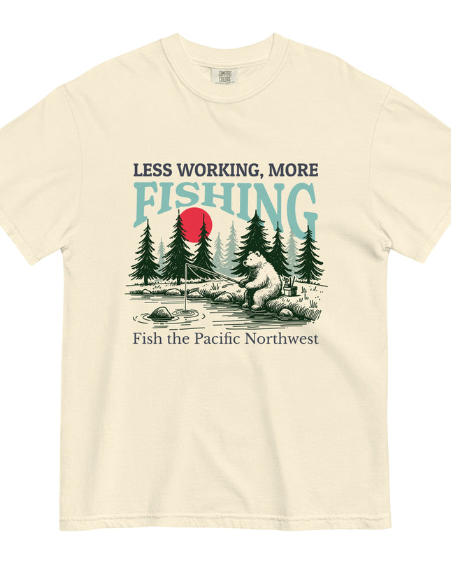 MORE FISHING - Comfort Colors - Unisex garment-dyed heavyweight t-shirt