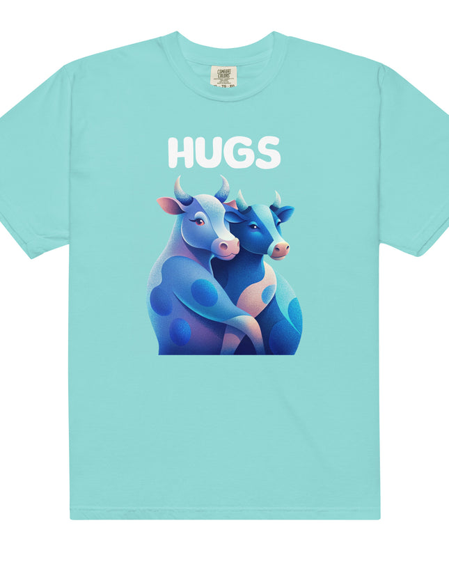 HUGS - Cows - Comfort Colors -Unisex garment-dyed heavyweight t-shirt