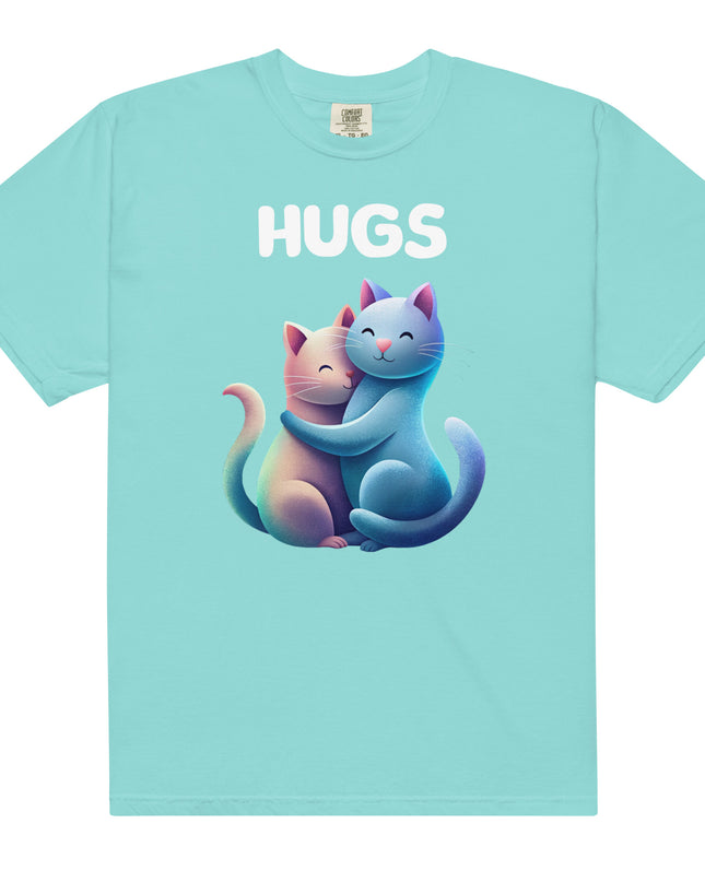 HUGS - CATS - Comfort Colors - Unisex garment-dyed heavyweight t-shirt