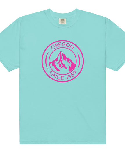 OREGON SINCE 1859 - HOT PINK - Comfort Colors - Unisex garment-dyed heavyweight t-shirt