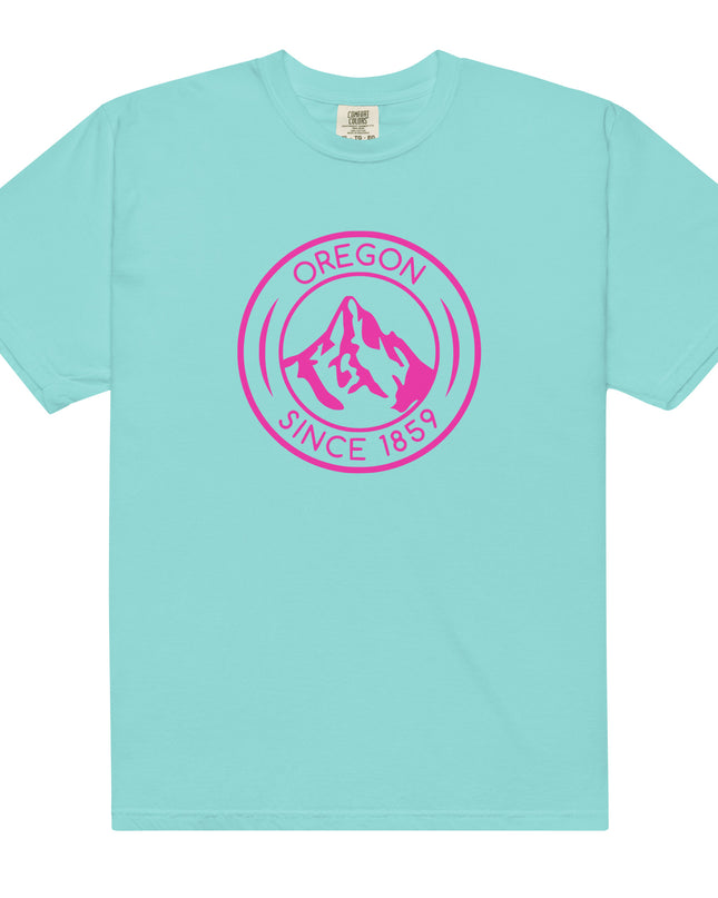 OREGON SINCE 1859 - HOT PINK - Comfort Colors - Unisex garment-dyed heavyweight t-shirt