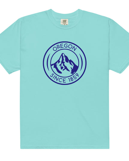 OREGON SINCE 1859 - NAVY - Comfort Colors - Unisex garment-dyed heavyweight t-shirt