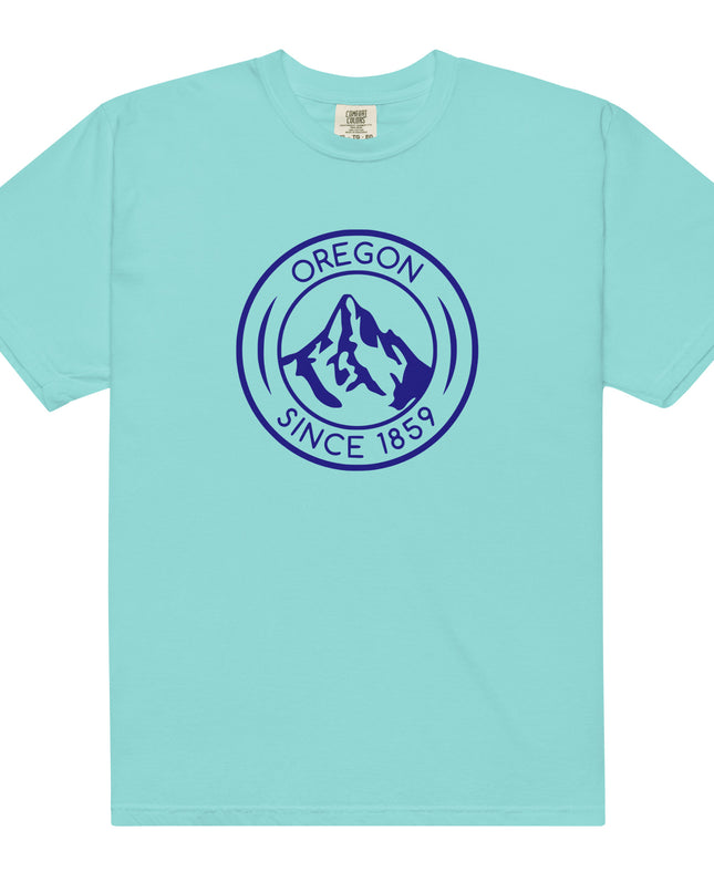 OREGON SINCE 1859 - NAVY - Comfort Colors - Unisex garment-dyed heavyweight t-shirt