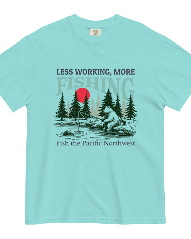 MORE FISHING - Comfort Colors - Unisex garment-dyed heavyweight t-shirt