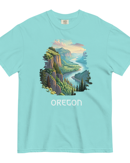 OREGON GORGE - COMFORT COLORS - Unisex garment-dyed heavyweight t-shirt