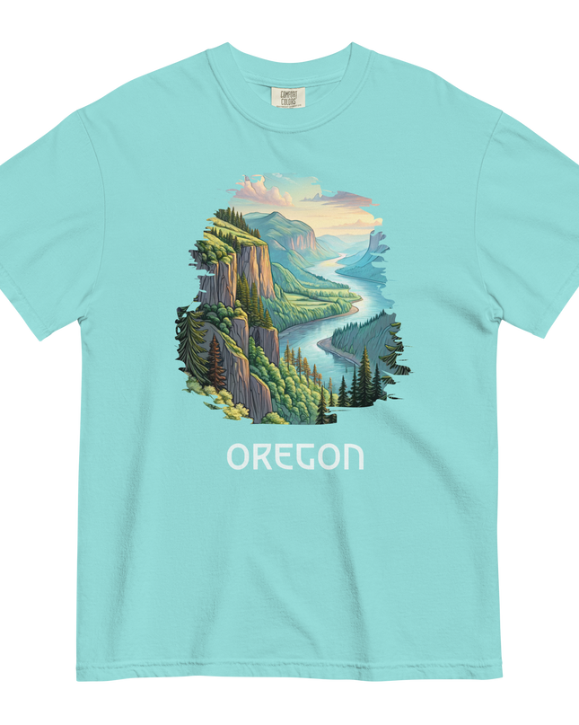 OREGON GORGE - COMFORT COLORS - Unisex garment-dyed heavyweight t-shirt