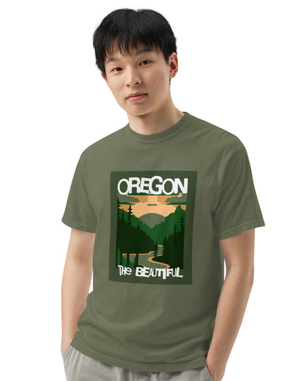 Oregon The Beautiful - Unisex garment-dyed heavyweight t-shirt