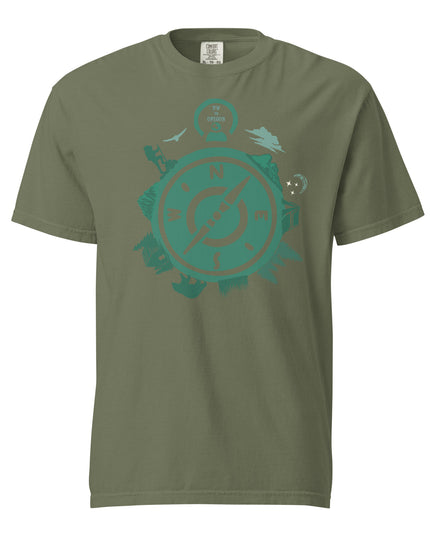 NW to Oregon - Unisex garment-dyed heavyweight t-shirt