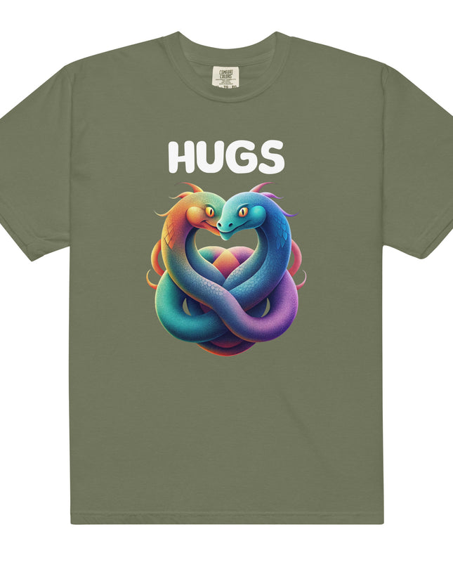 HUGS - Snakes - Comfort Color - Unisex garment-dyed heavyweight t-shirt