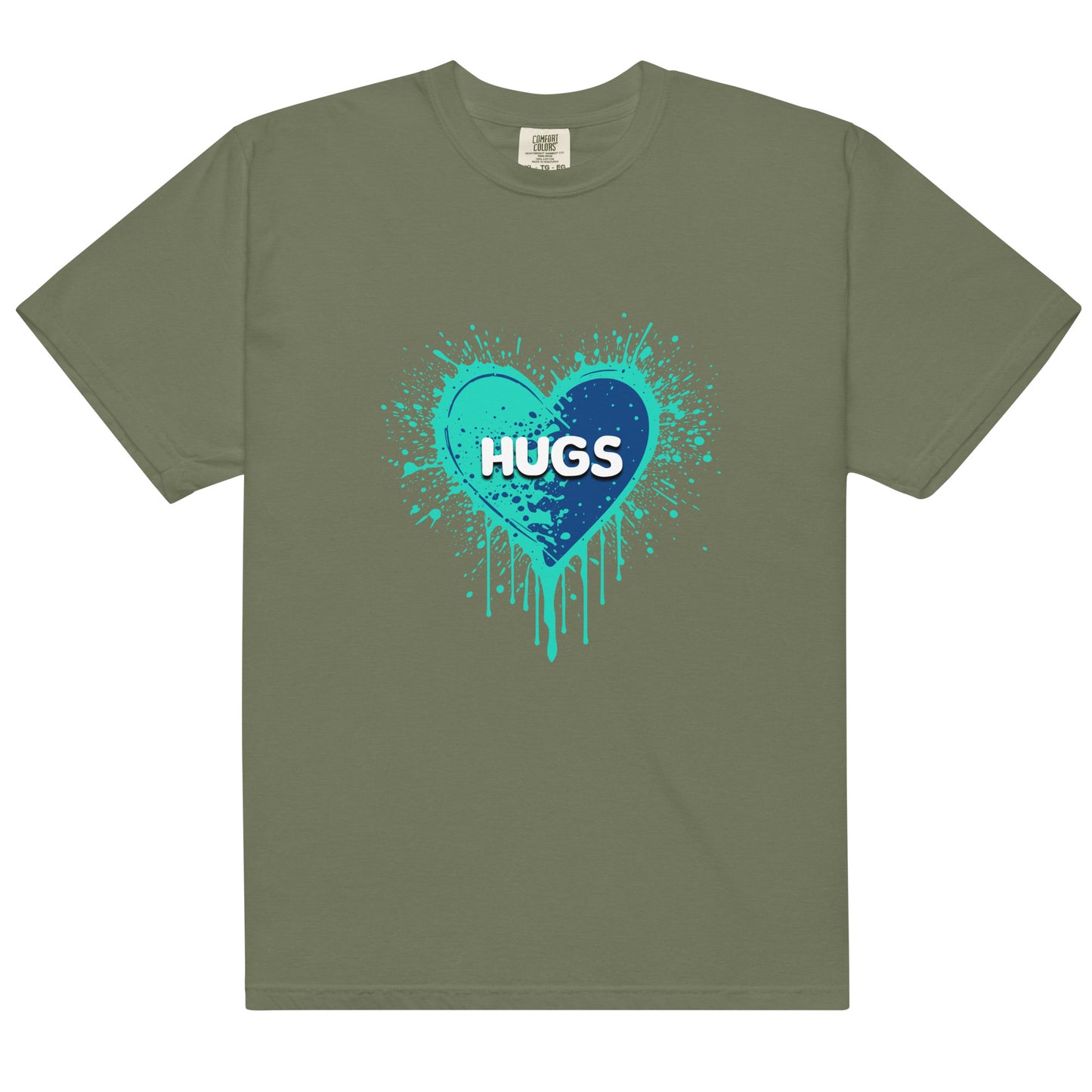 HUGS - COMFORT COLORS - Unisex garment-dyed heavyweight t-shirt