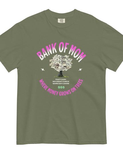 BANK OF MOM - Comfort Colors - Unisex garment-dyed heavyweight t-shirt