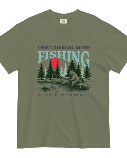 MORE FISHING - Comfort Colors - Unisex garment-dyed heavyweight t-shirt