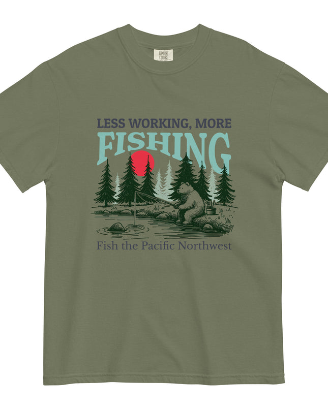 MORE FISHING - Comfort Colors - Unisex garment-dyed heavyweight t-shirt