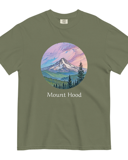 MOUNT HOOD - COMFORT COLORS - Unisex garment-dyed heavyweight t-shirt